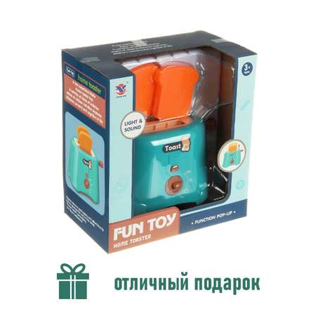 Игрушка Veld Co тостер, продукты