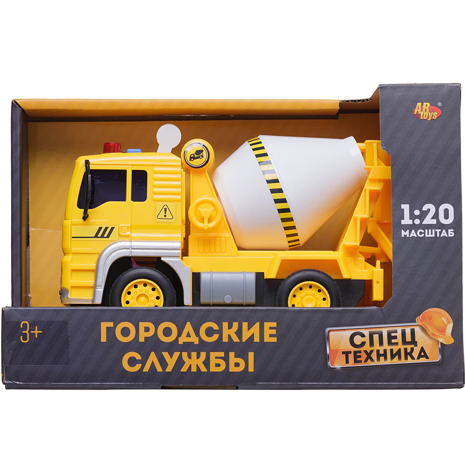 Бетономешалка Abtoys 1:20 C-00449 - фото 1