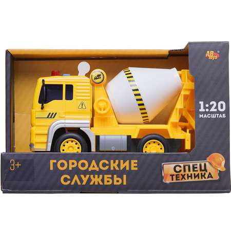 Бетономешалка Abtoys 1:20 инерционный