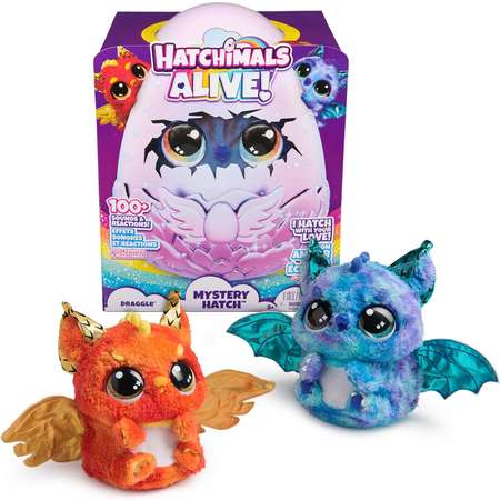 Игрушка интерактивная Hatchimals Alive Драггл 6069282