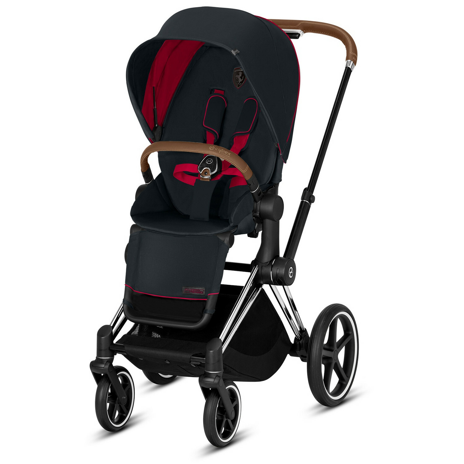 Набор чехлов Cybex Seat Pack Cybex Priam III FE Ferrari Victory Black 519002699 - фото 8