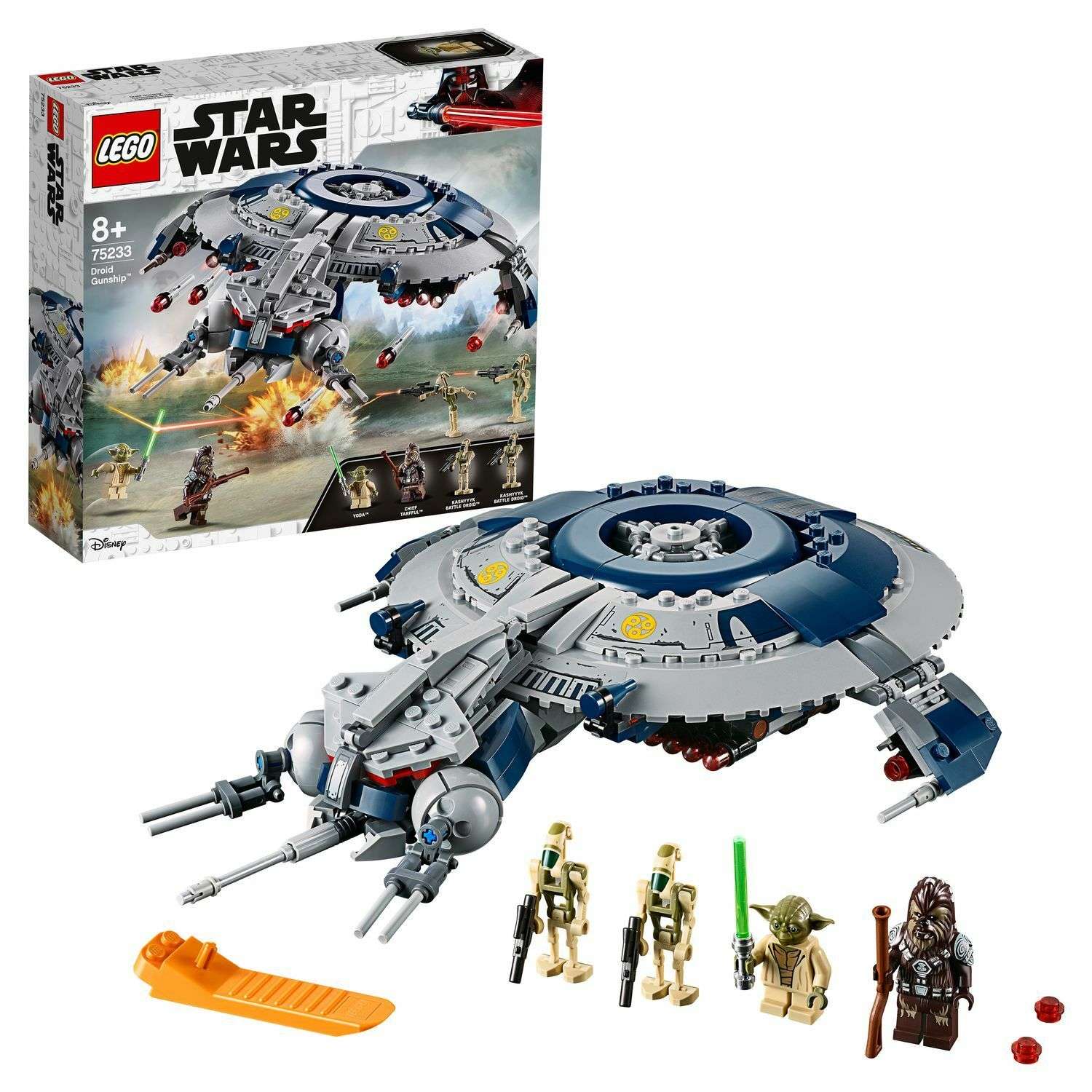 Конструктор LEGO Star Wars Дроид-истребитель 75233 - фото 1