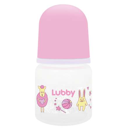 Бутылочка Lubby 60мл с 0месяцев в ассортименте 16588