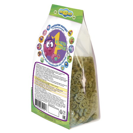 Макароны детские Смешарики с шпинатом 3 упаковки