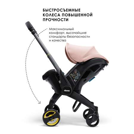 Автокресло Doona Blush Pink Isofix 0 (0 -13 кг)