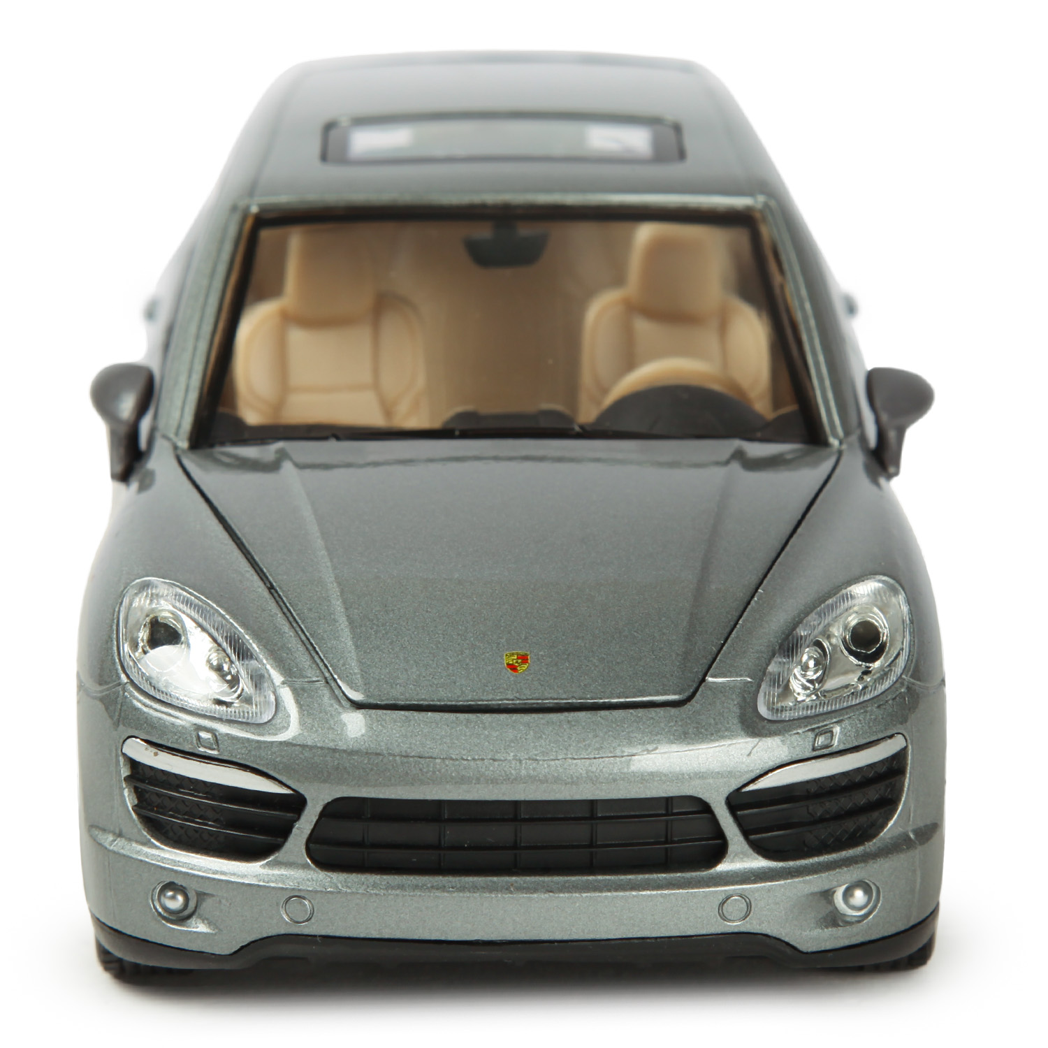 Машинка Mobicaro 1:24 Porsche Cayenne Серебристо-серая 68241A 68241A - фото 6