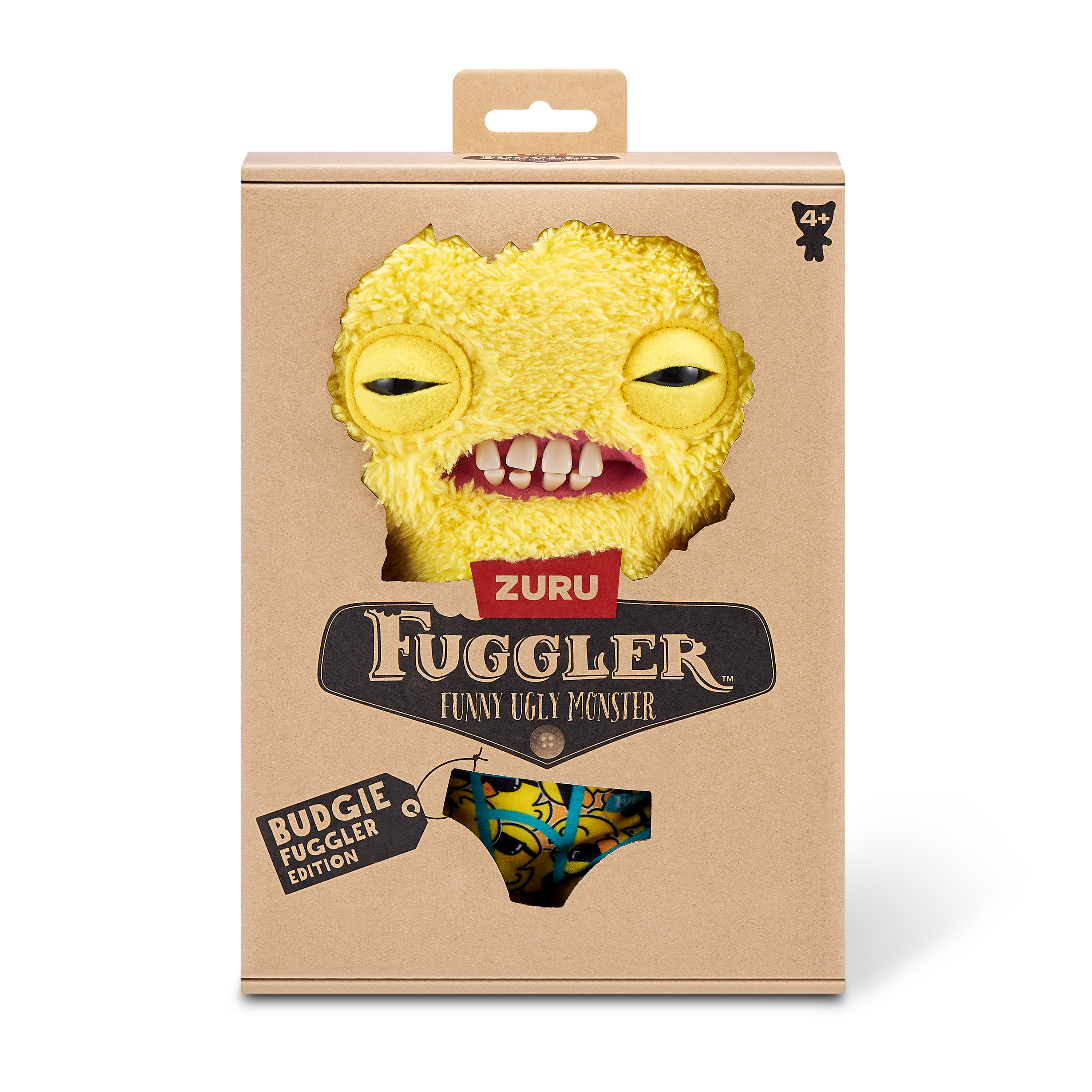 Игрушка мягкая FUGGLER Series 1 Squidge Yellow 15723G - фото 10