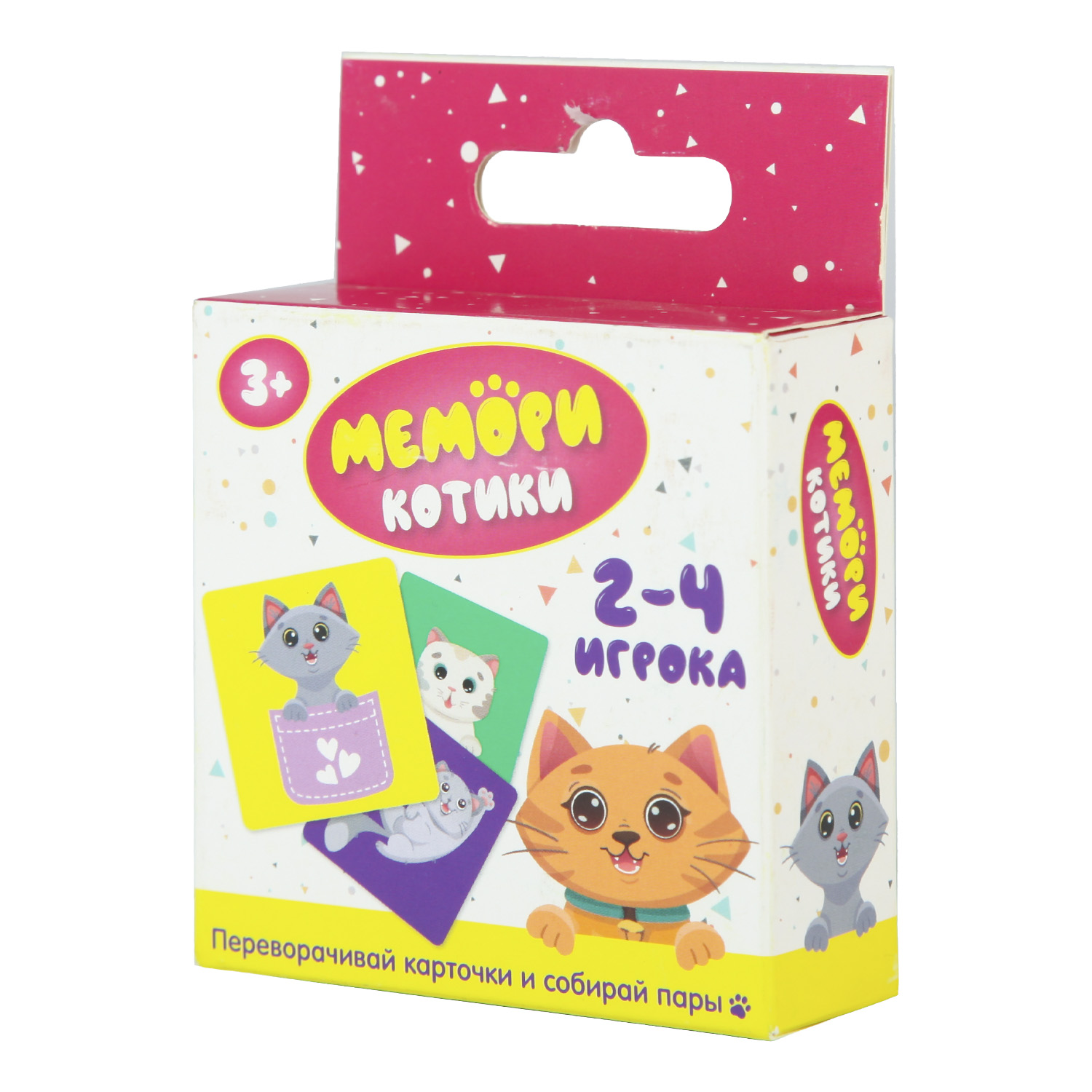 Игра настольная IQ Format Мемо Кошечки 21247 - фото 3