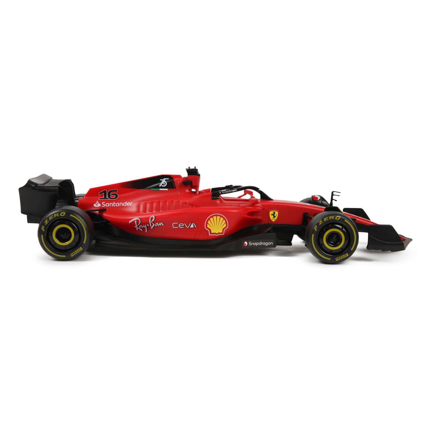 Машина Rastar РУ 1:18 Ferrari F1 75 Красная 93400 - фото 5