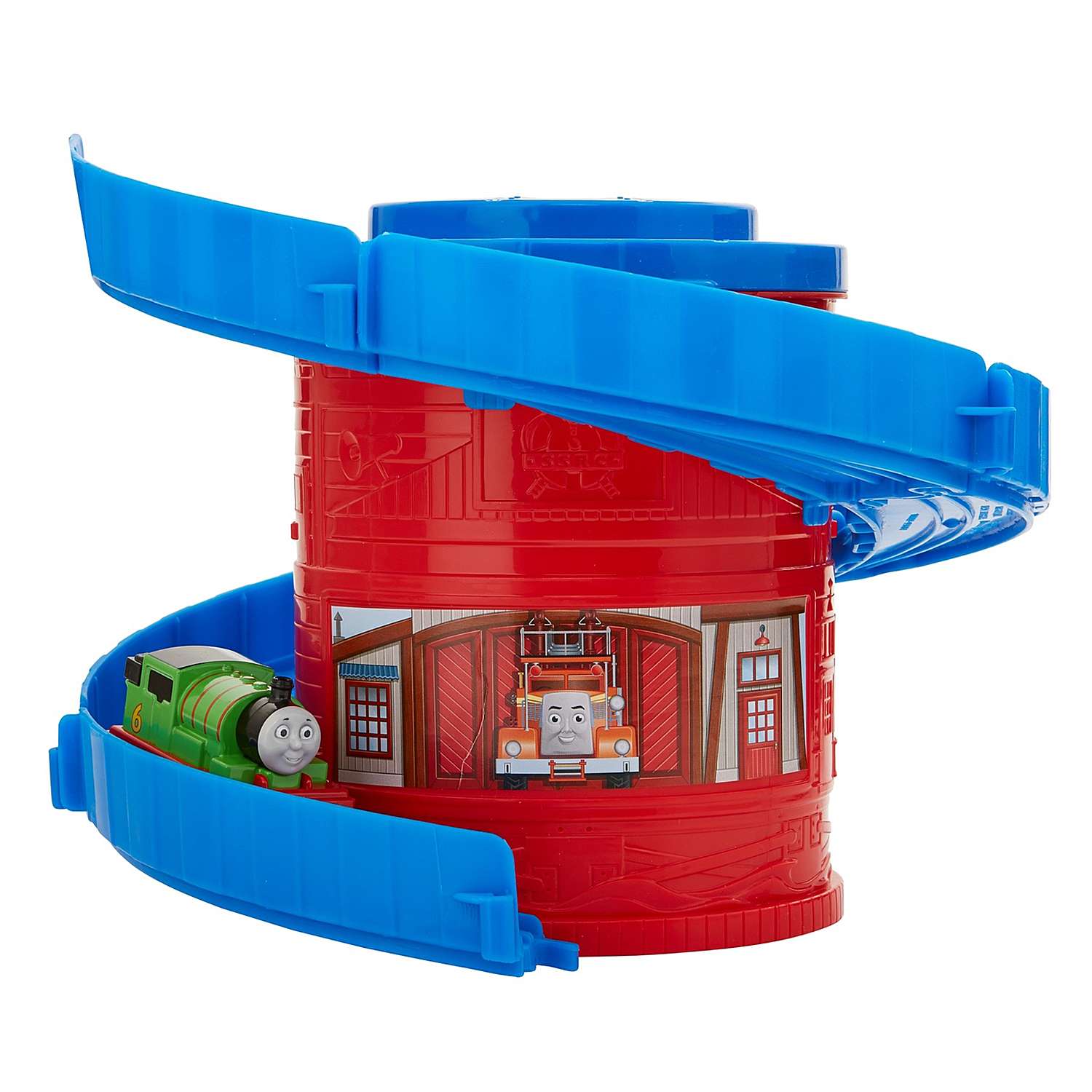 Набор игровой Thomas & Friends Башня-спираль с трассой и Перси FBC48 FBC44 - фото 1