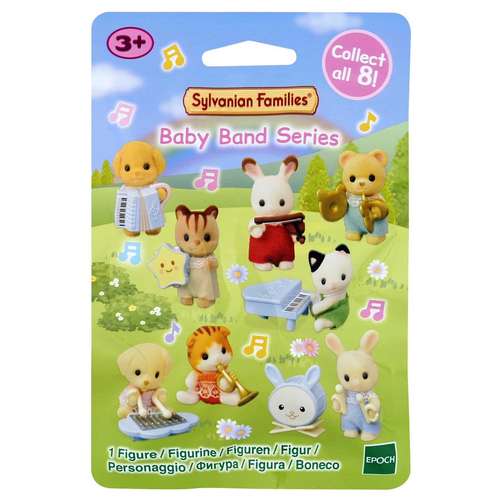 Набор Sylvanian Families Музыкальный кружок в непрозрачной упаковке  (Сюрприз) 5325 купить по цене 299 ₽ в интернет-магазине Детский мир