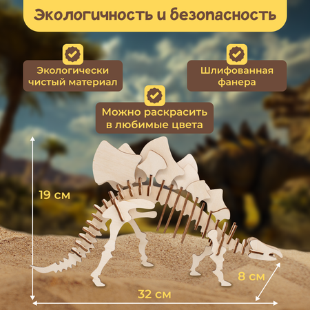 Раскопки динозавра bonbela Стегозавра