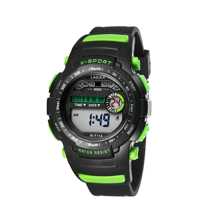 Cпортивные наручные часы Lasika W-F114-blackgreen