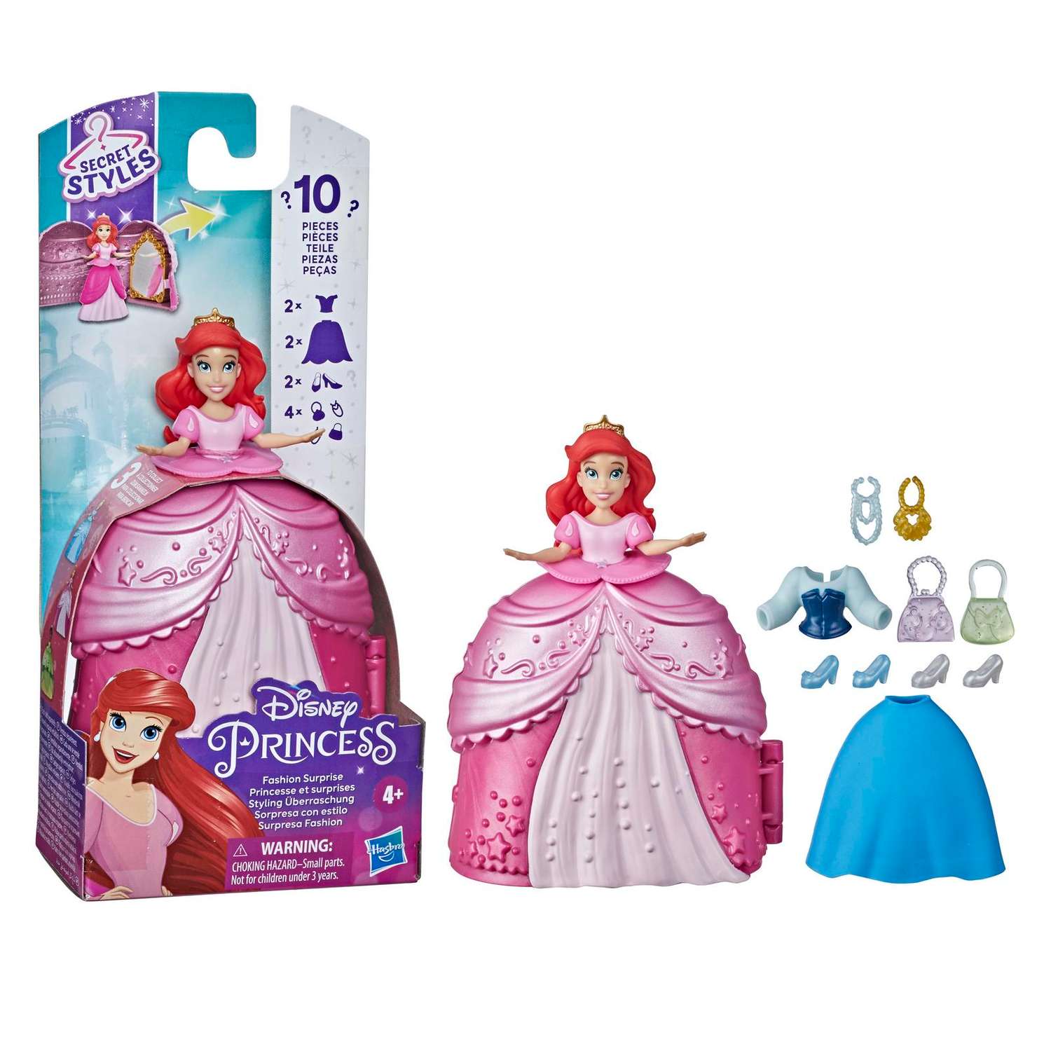 Набор игровой Disney Princess Hasbro Модный сюрприз Ариэль F12505L0 F03785L0 - фото 10