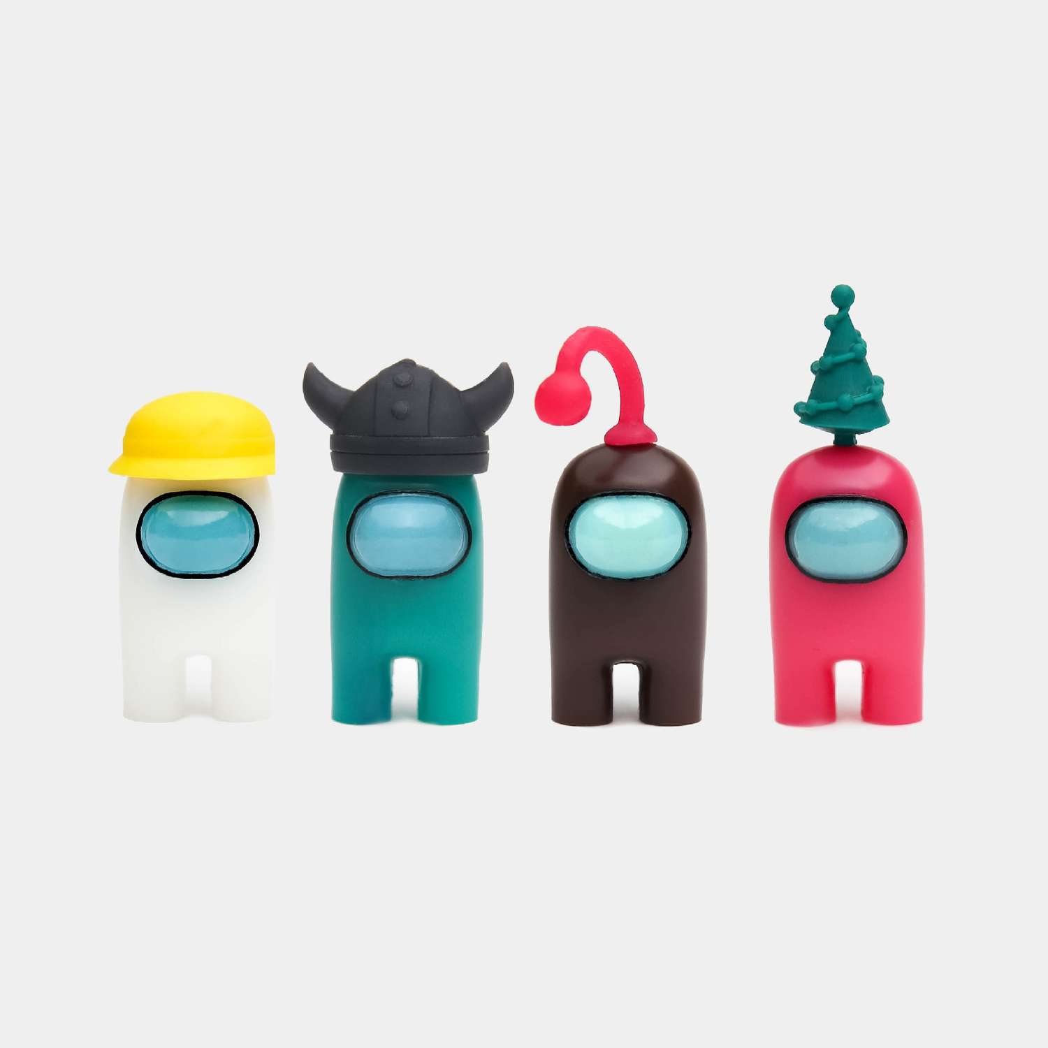 Игровой набор Fanzo Store Коллекционные фигурки-игрушки для детей Among us светящиеся в темноте - фото 1