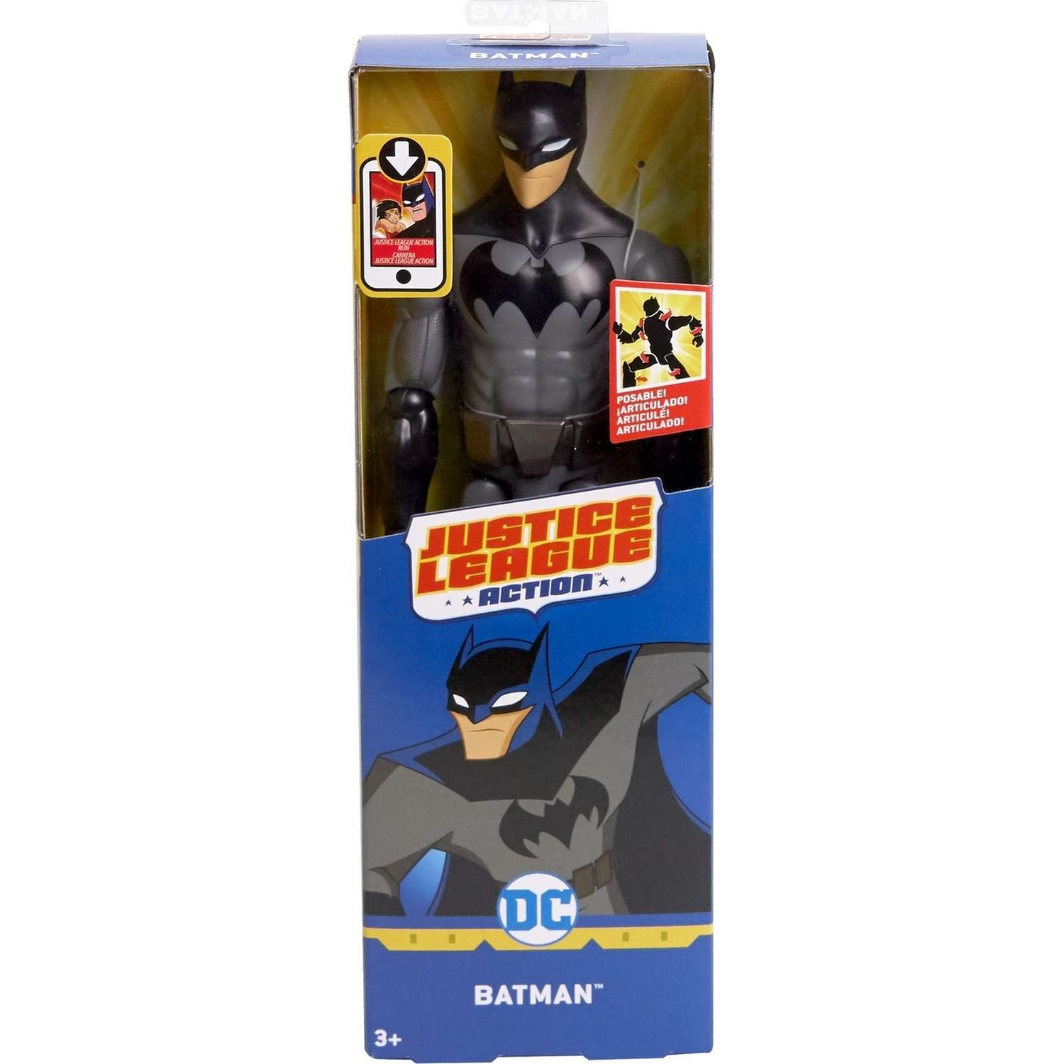Фигурка Batman Лига справедливости Бэтмен в сером костюме DWM49 - фото 2