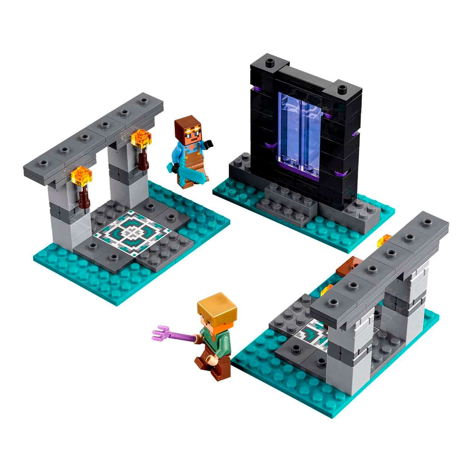 Конструктор детский LEGO Minecraft Оружейная палата 21252 - фото 10