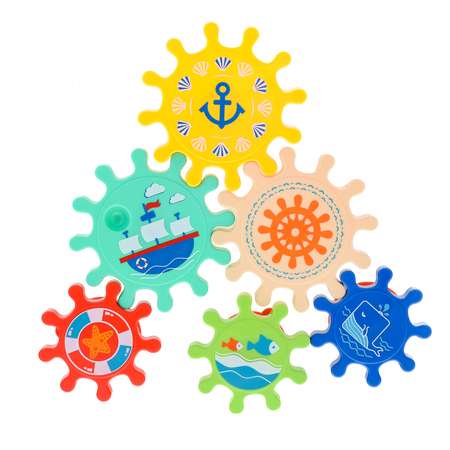 Игрушки для ванны Ural Toys Веселое купание Шестеренки