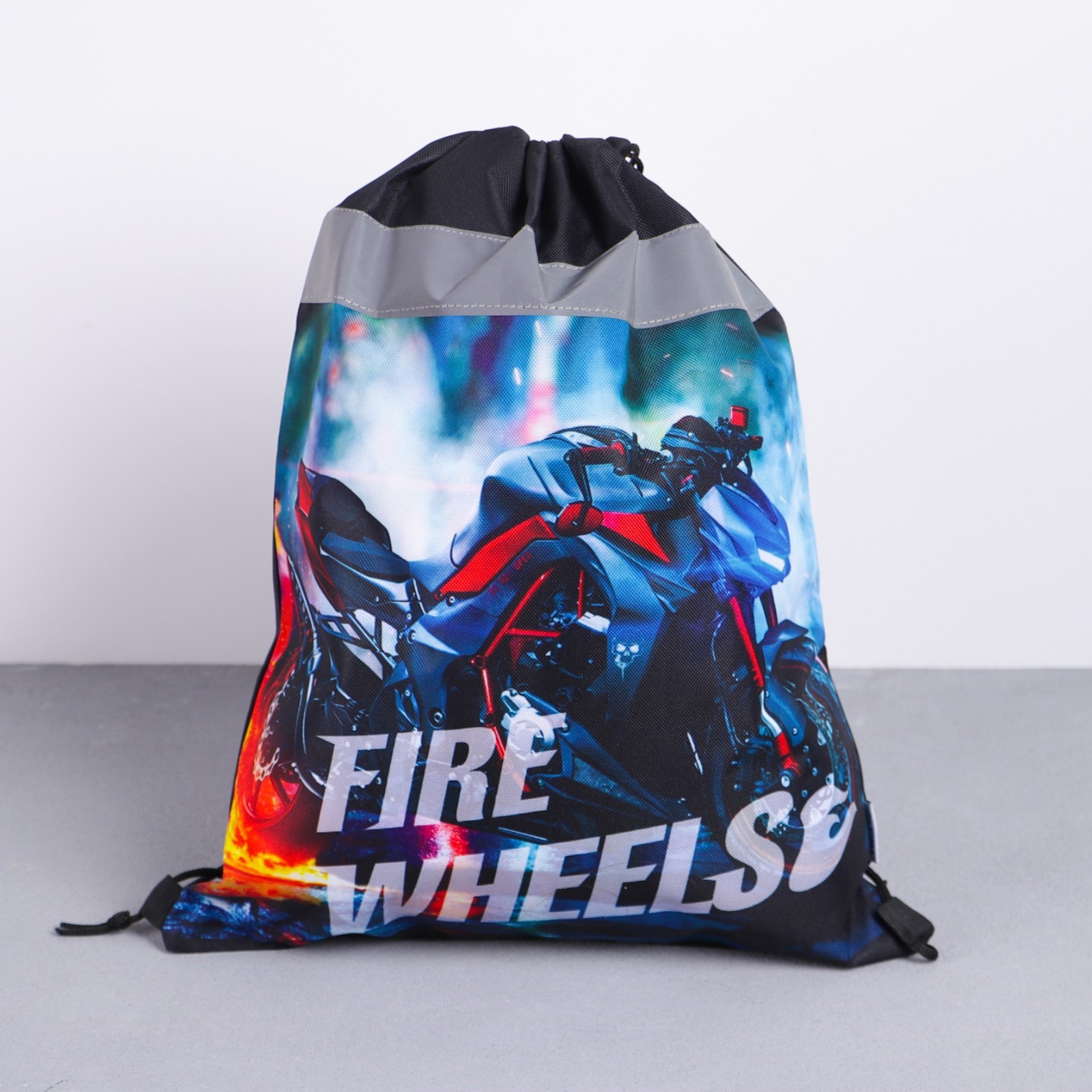Мешок для обуви ArtFox Fire wheels - фото 2