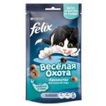 Лакомство для кошек Felix Веселая Охота креветки-рыба 50г