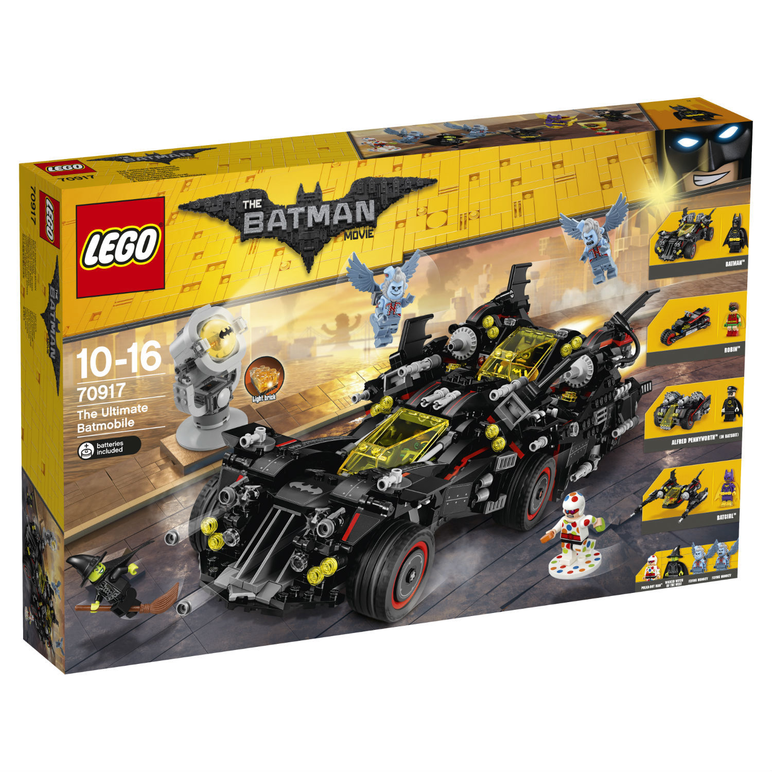 Конструктор LEGO Batman Movie Крутой Бэтмобиль 70917 купить по цене 9999 ?  в интернет-магазине Детский мир