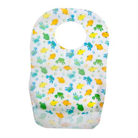 Одноразовые нагрудники Summer Infant Keep Me Clean Рыбки/Крабы