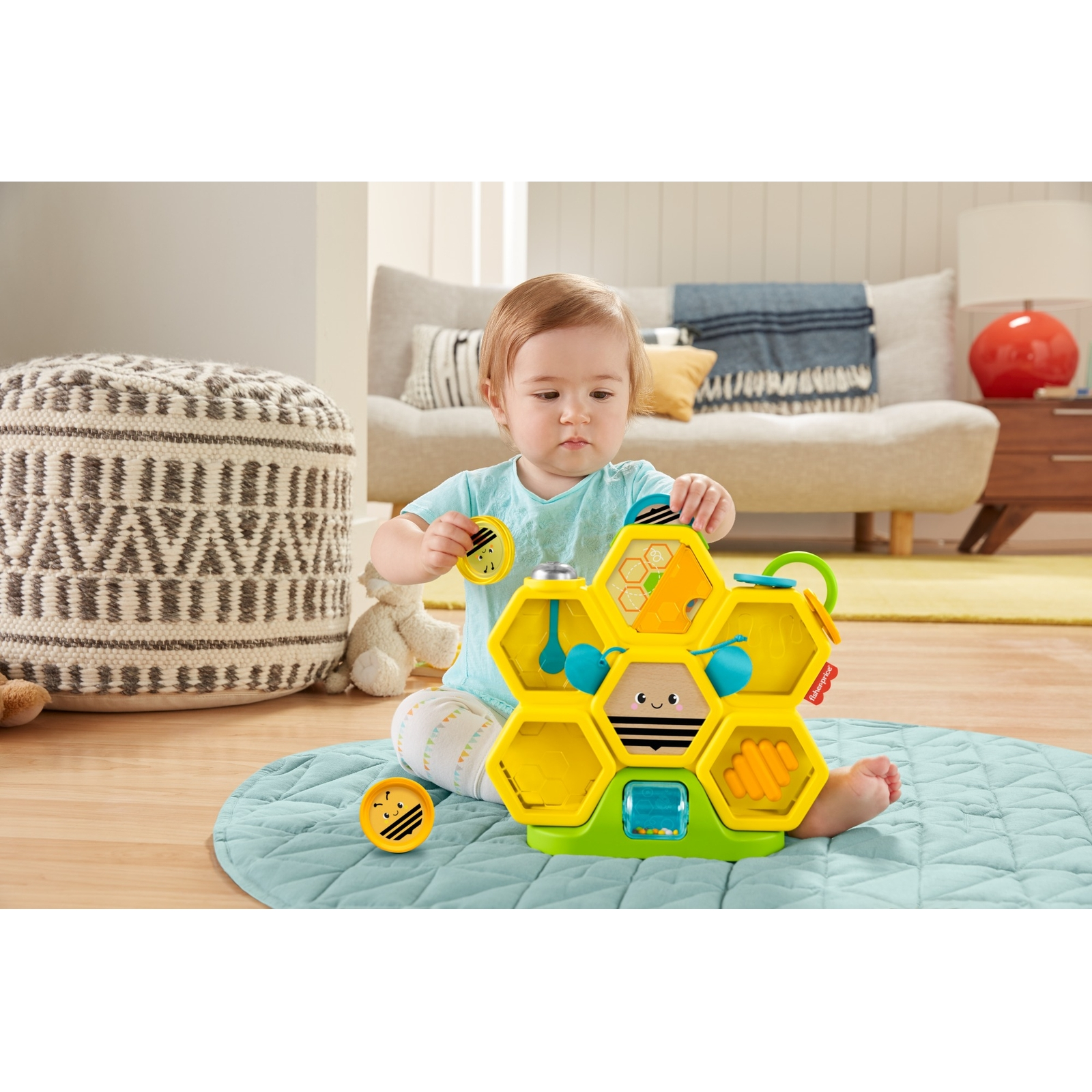 Игрушка развивающая Fisher Price Пчелиный улей GJW27 - фото 14