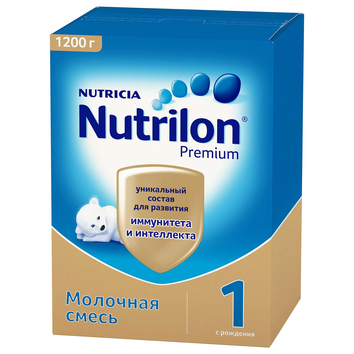Смесь молочная Nutrilon Premium 1 1200г с рождения - фото 1