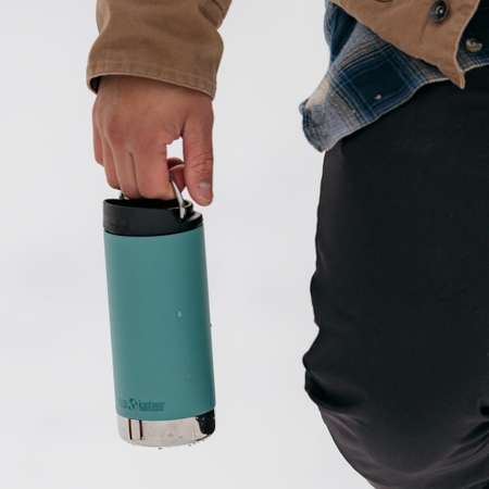 Термокружка Klean Kanteen TKWide Cafe Cap 12oz 355 мл Beryl Green