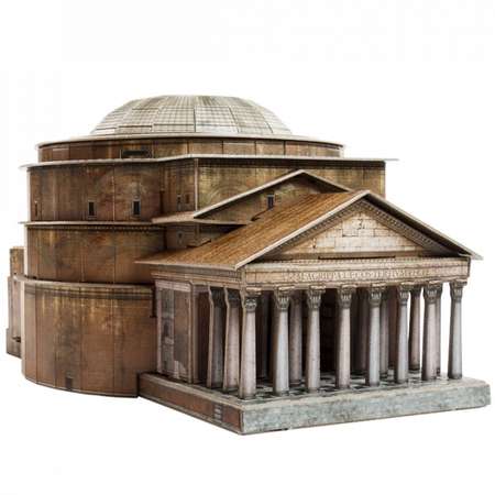 Сборная модель Умная бумага Архитектура Римский Пантеон 444