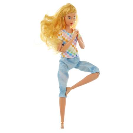 Кукла модель Барби шарнирная Veld Co Спортсменка
