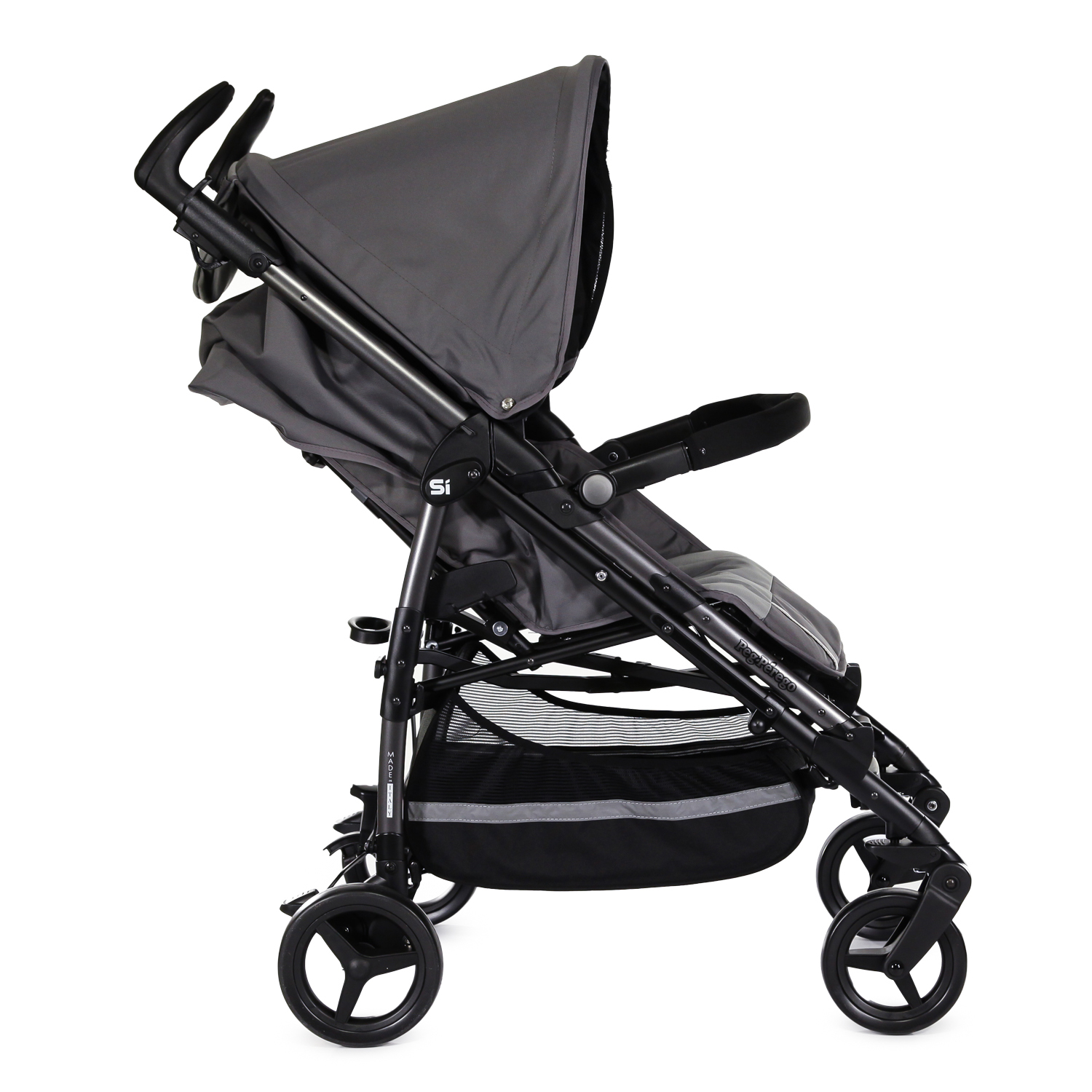 Коляска прогулочная Peg-Perego Si Classic Grey - фото 5