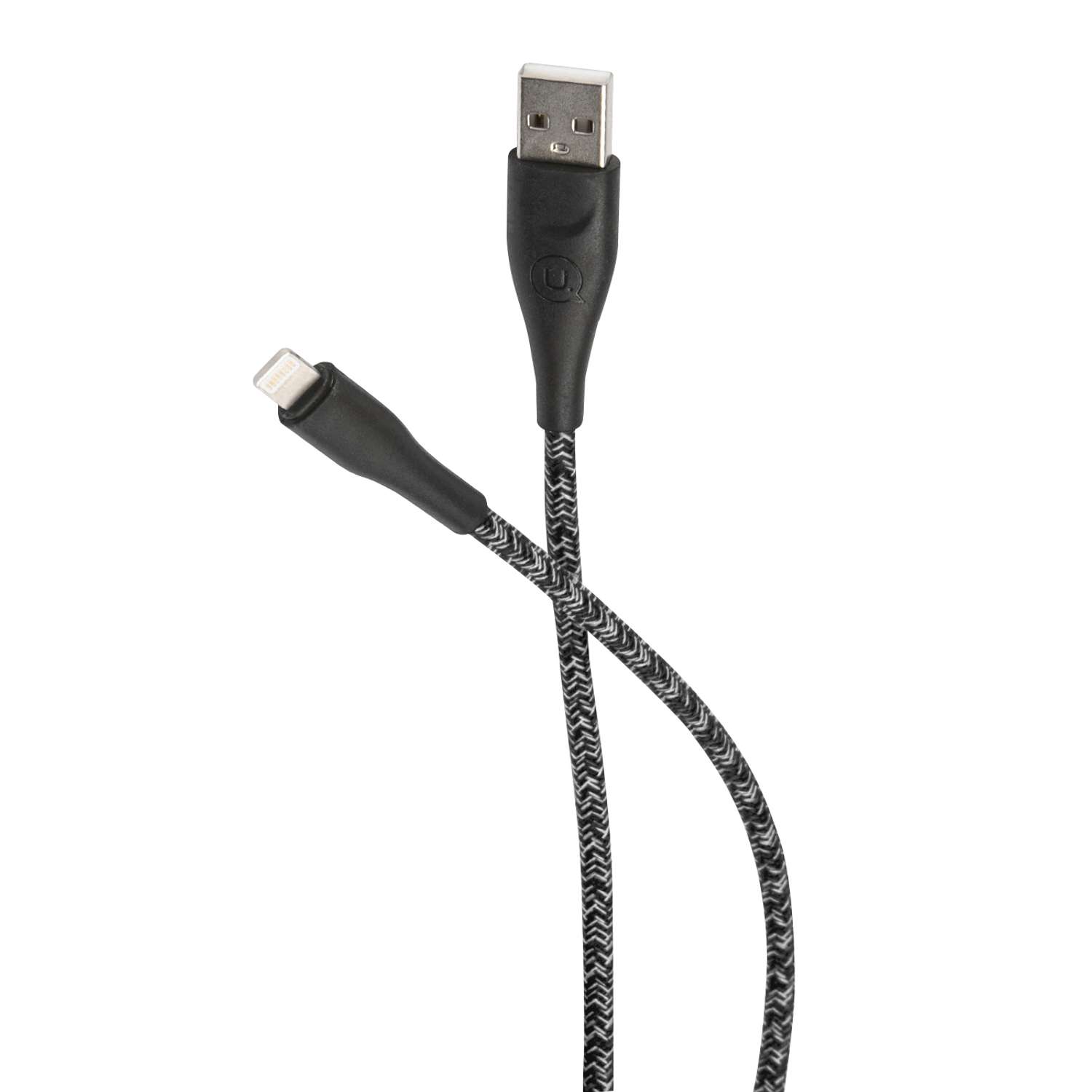 Дата-Кабель USAMS SJ397 USB - Lightning 3метра нейлоновая оплетка черный - фото 2