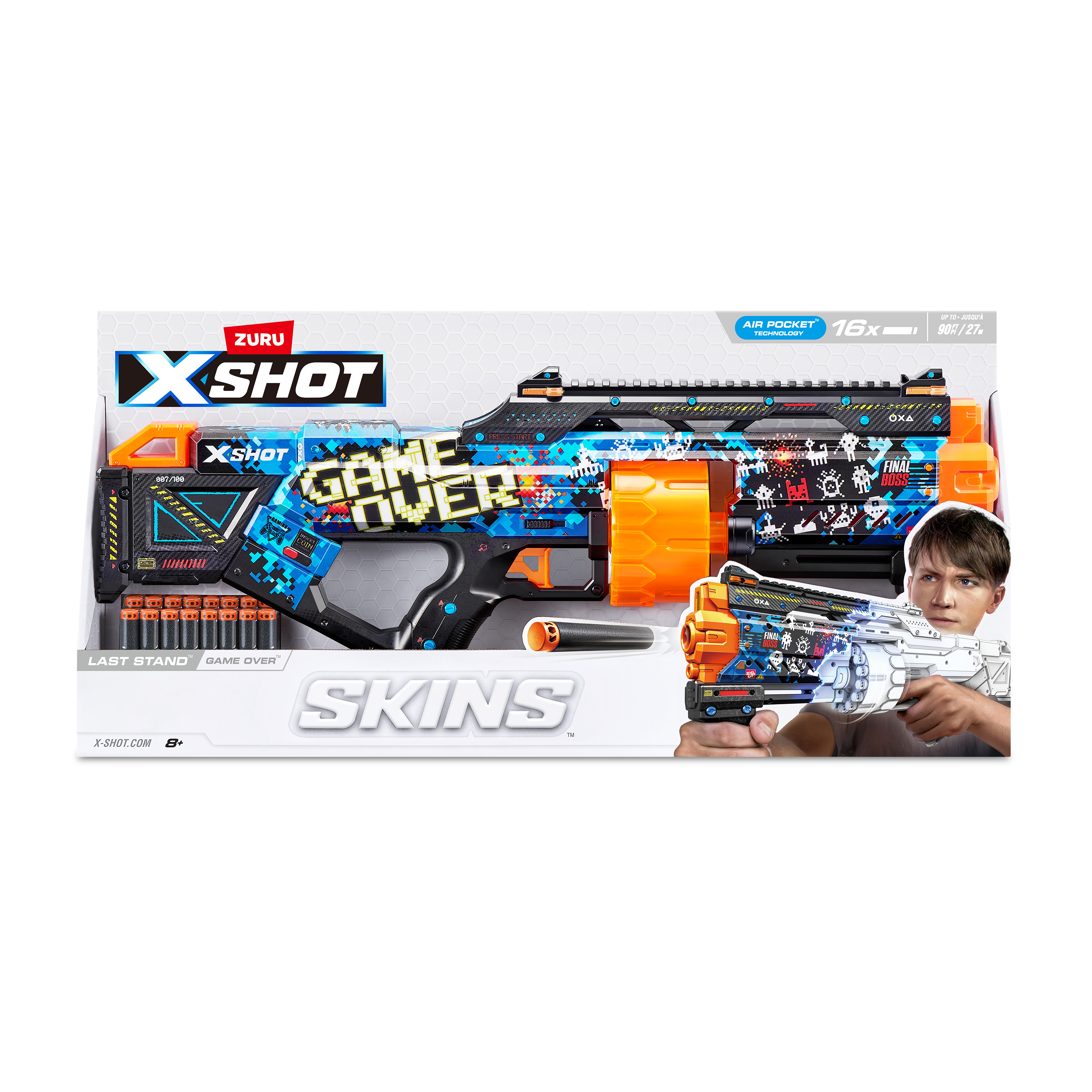 Набор для стрельбы XSHOT Скинс Последний выживший 36518А - фото 11