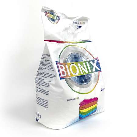 Порошок стиральный Bionix для цветного белья автомат 3кг