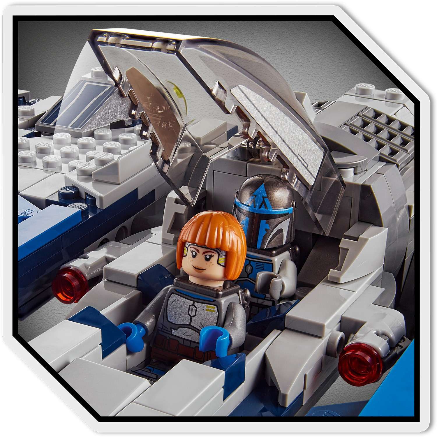 Конструктор LEGO Star Wars Звездный истребитель мандалорцев 75316 - фото 11
