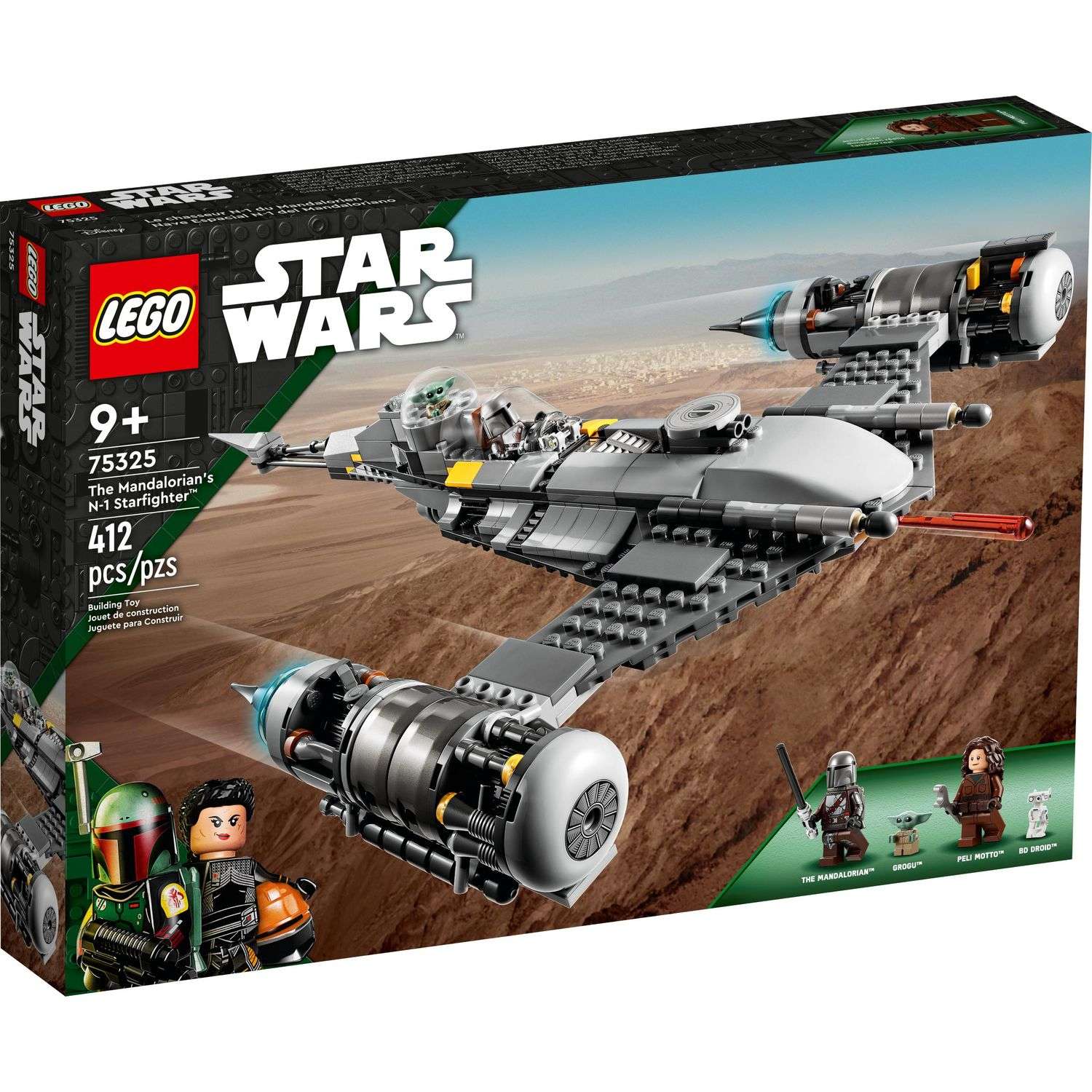 Конструктор LEGO Star Wars Звёздный истребитель Мандалорца N-1 75325 - фото 1