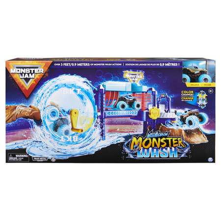 Набор Monster Jam мойка+машинка меняющая цвет 6060518