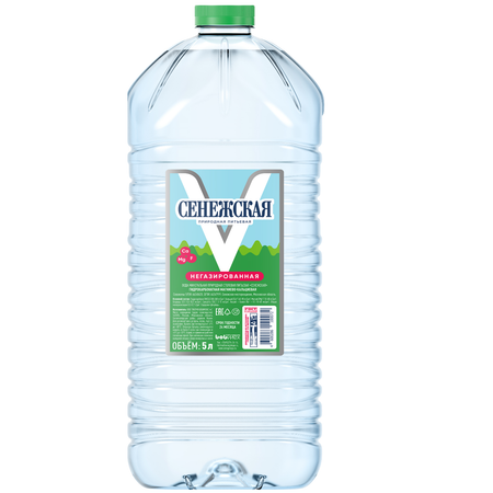 Вода питьевая Сенежская 5 л негазированная (2 шт в упаковке)