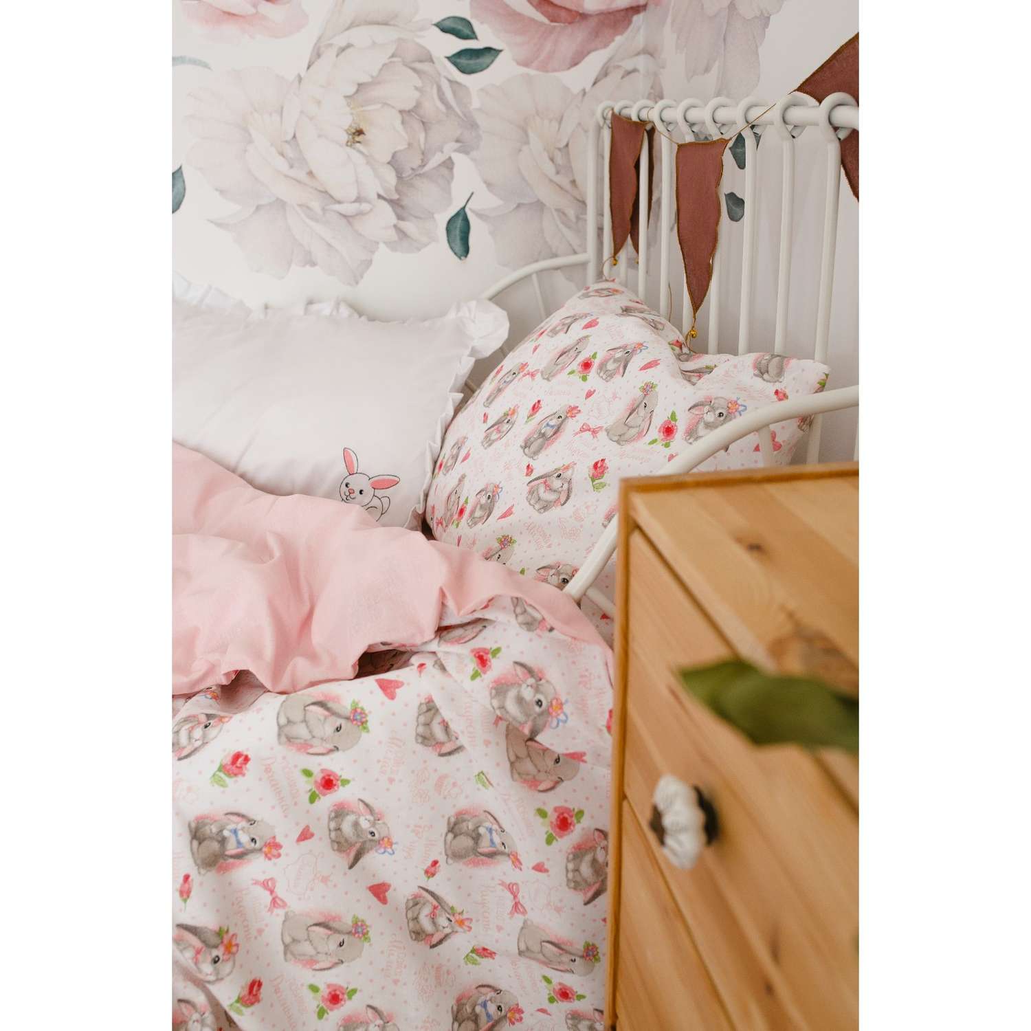 Комплект постельного белья Этель Любимая доченька 1.5 спальное - фото 9