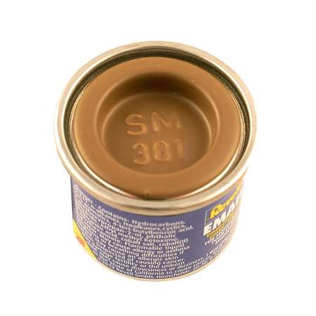 Краска эмаль Revell коричневая РАЛ 8025 шелково-матовая
