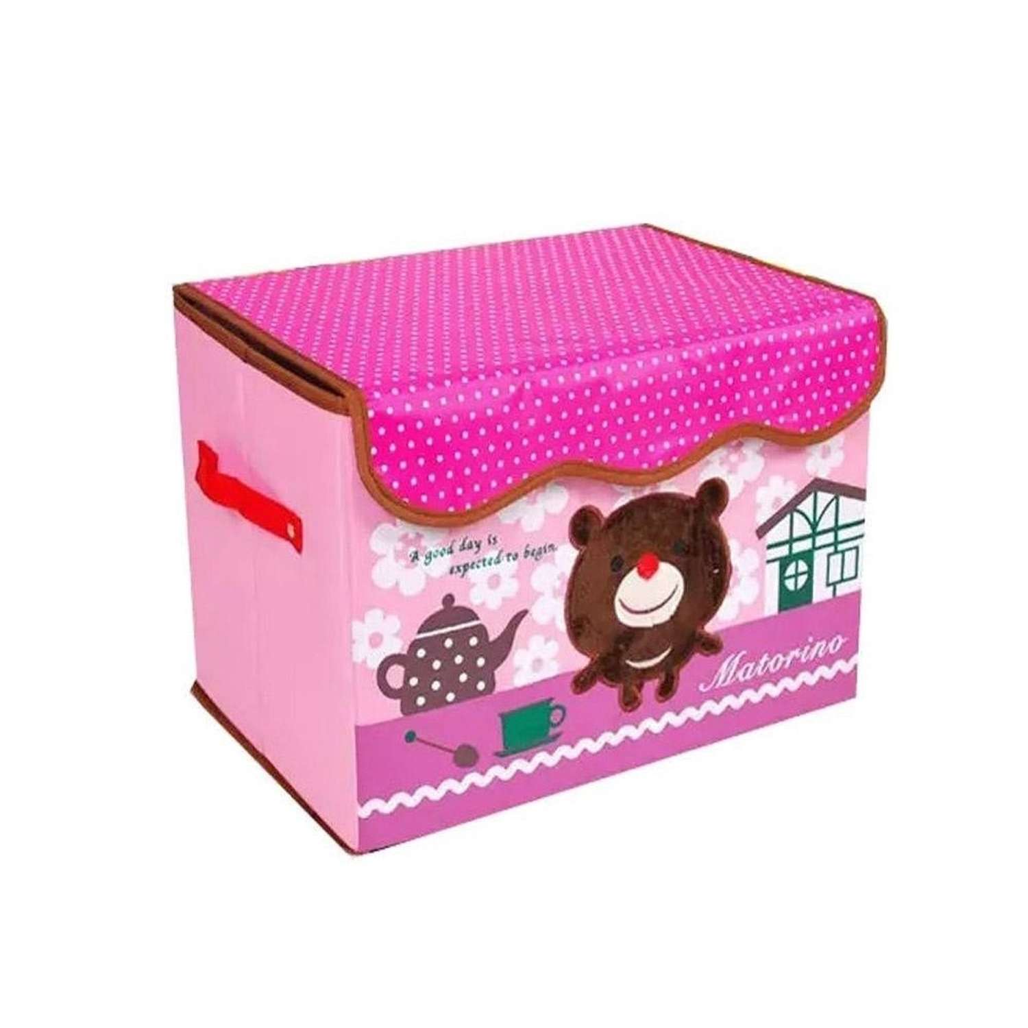Короб для хранения игрушек Seichi складной 37х26х26 см - фото 2