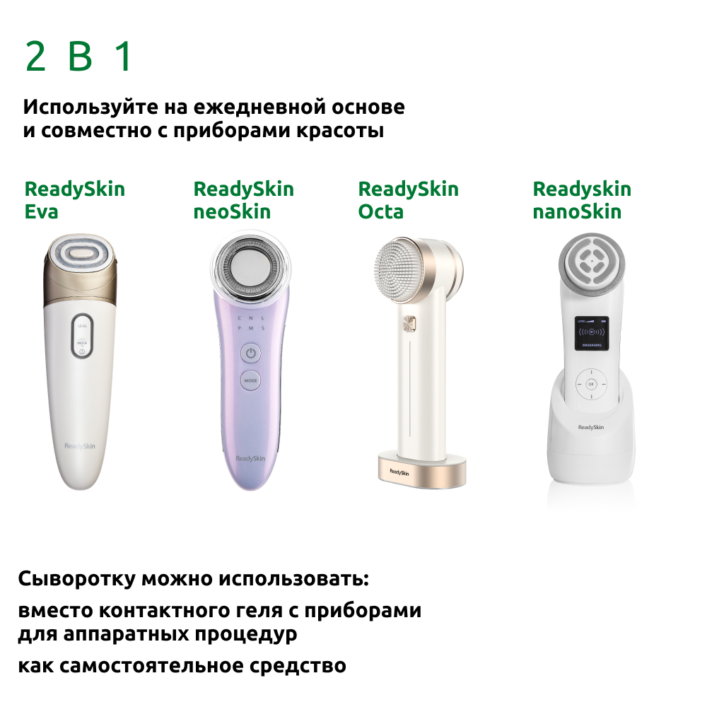 Лифтинг-сыворотка ReadySkin Care Ionica с электролитами для всех типов кожи 50 мл - фото 6