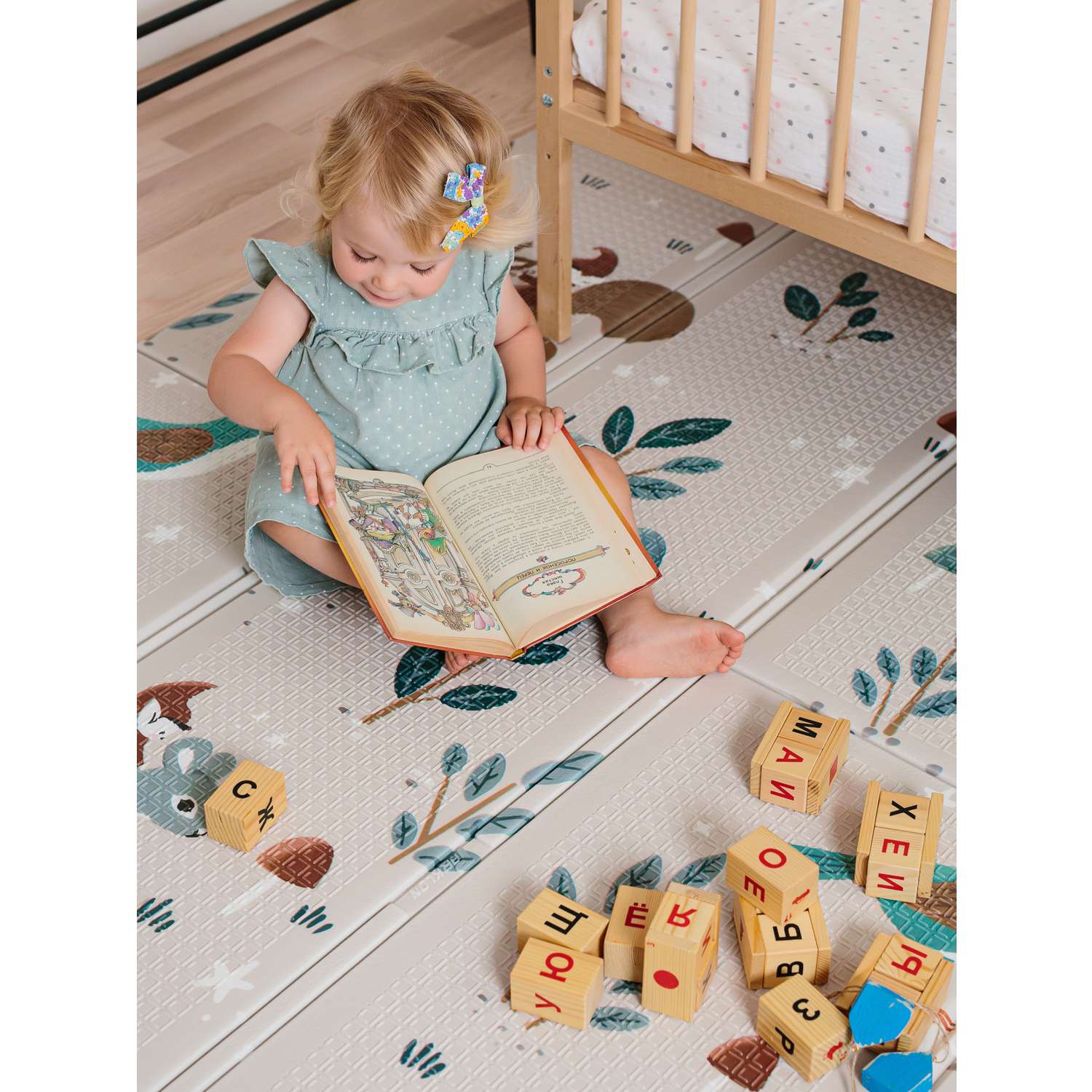 Складной детский коврик PARKLON Portable Милые гномы - фото 19