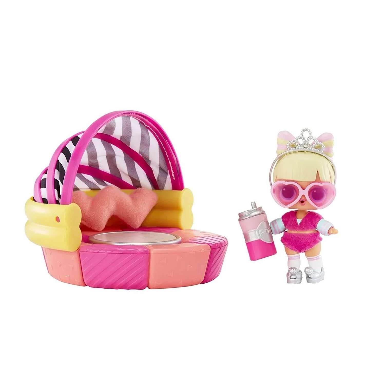 Кукла L.O.L. Surprise! Furniture Playset Day Bed and Suite Princess 580225EUC - фото 1