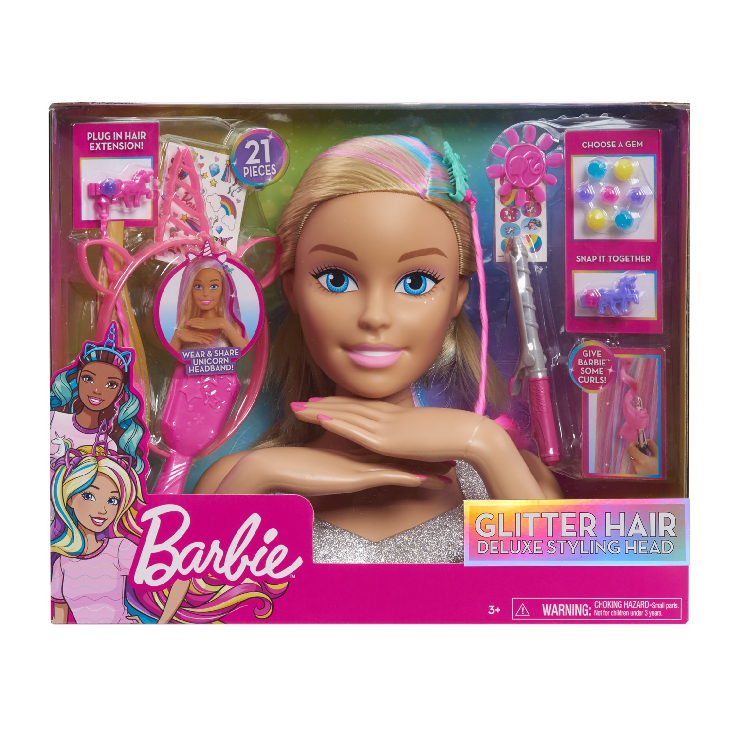 Набор для создания образа Barbie Делюкс Блондинка 63575 купить по цене 2499  ₽ в интернет-магазине Детский мир