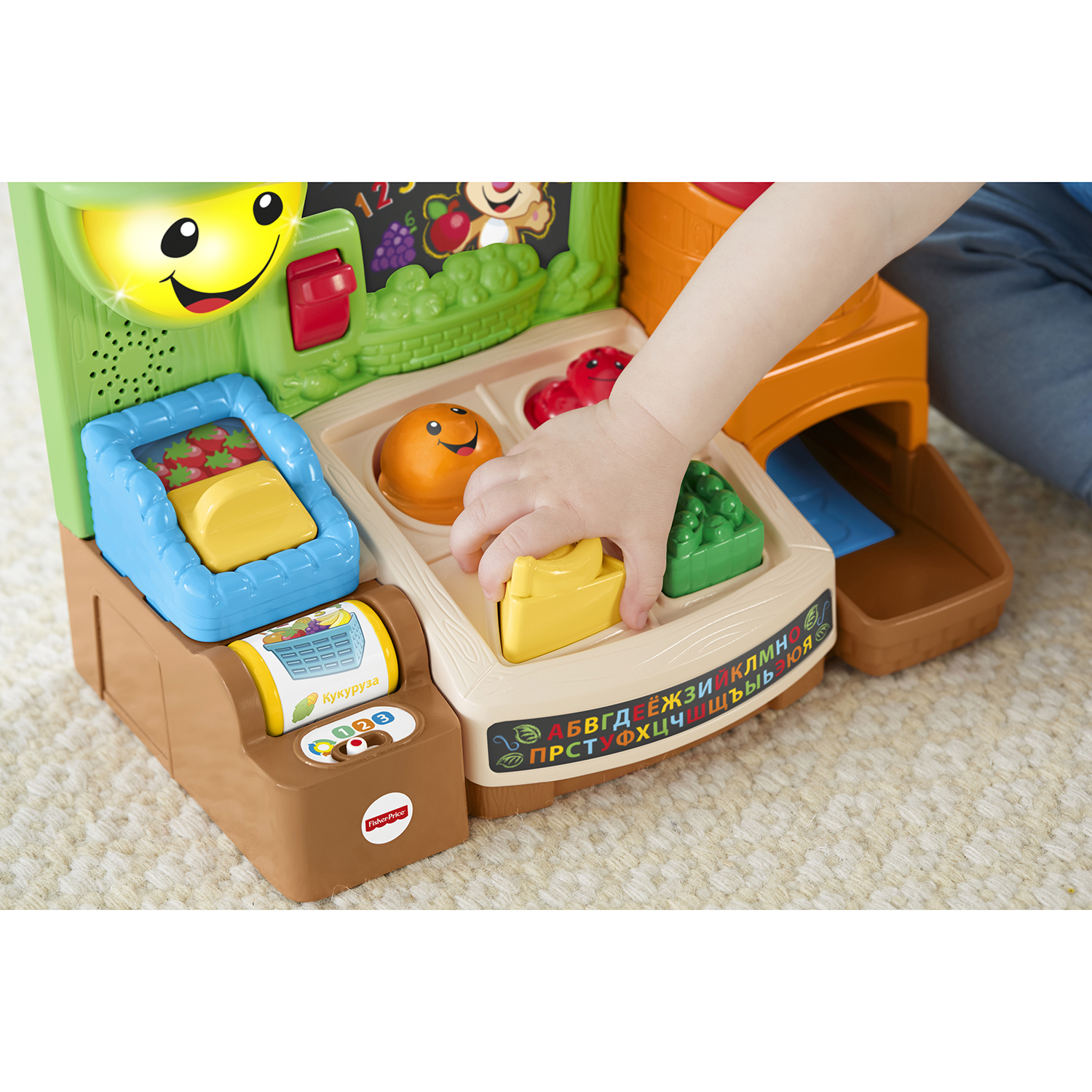 Развивающая игрушка Fisher Price Прилавок с фруктами и овощами - фото 7