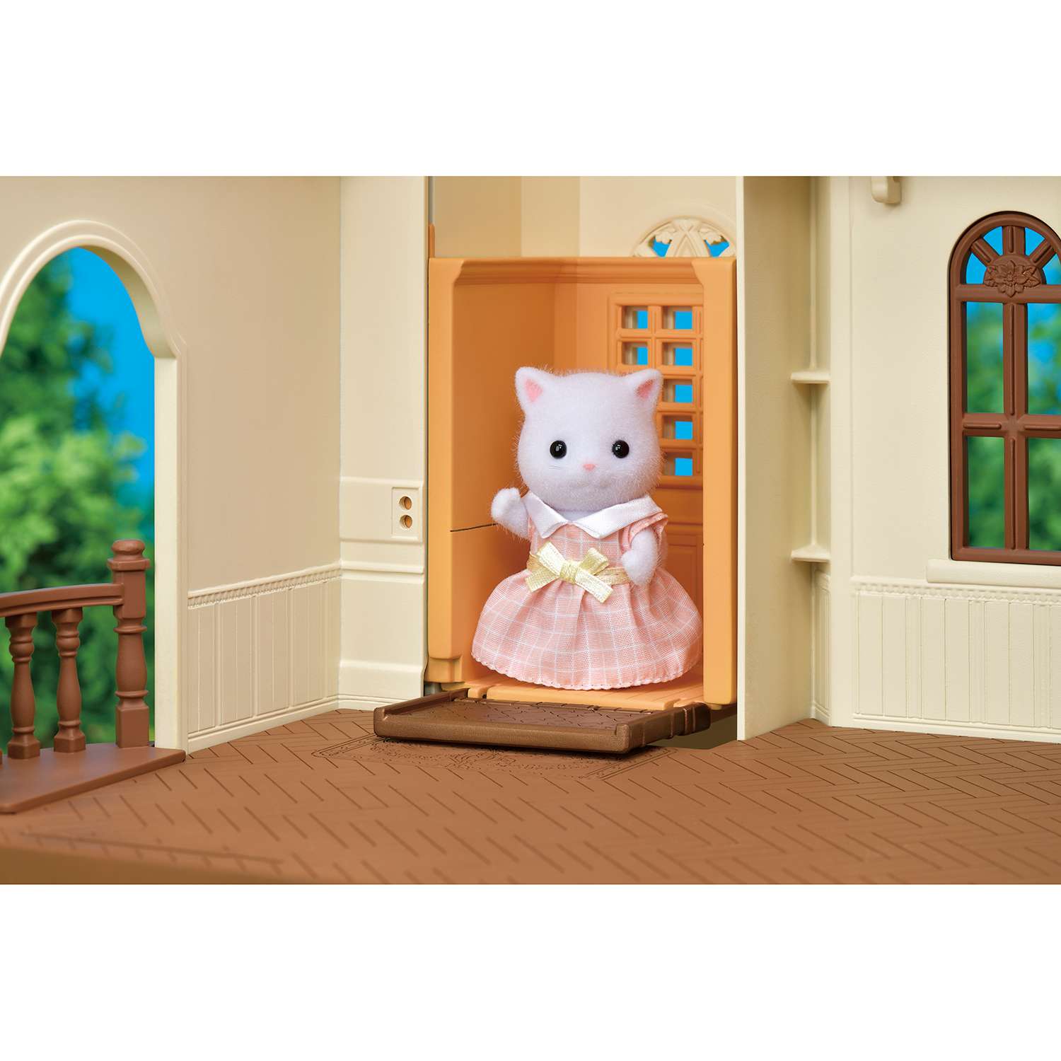 Набор Sylvanian Families Трехэтажный дом с флюгером 5400 - фото 16