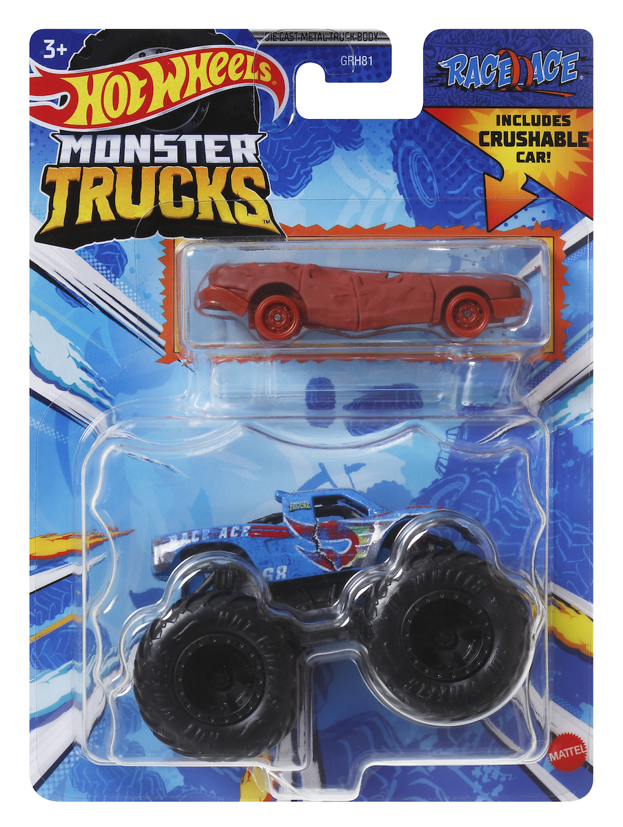 Машинка Hot Wheels Monster Truck HWN38 GRH81 - фото 1