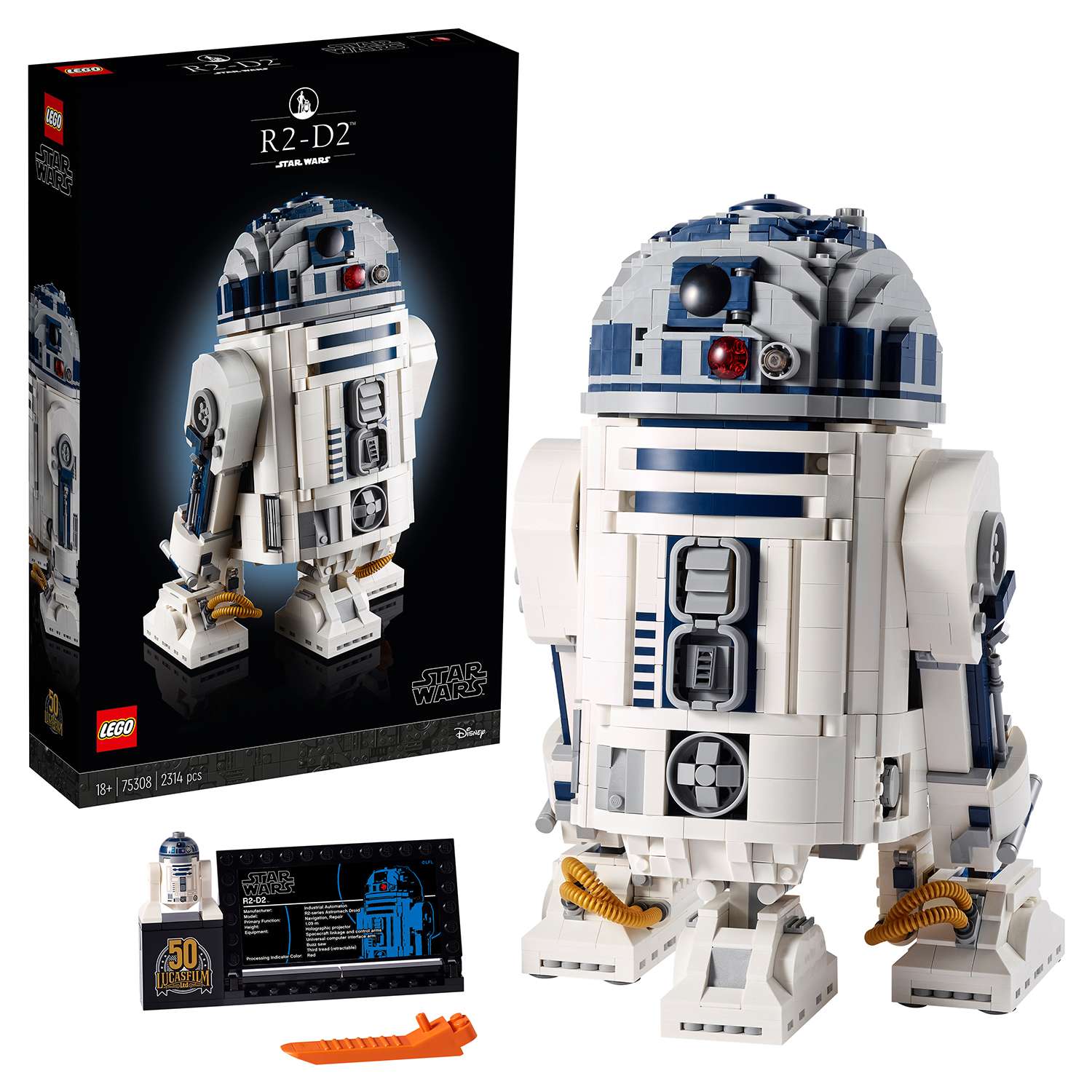 Конструктор LEGO Star Wars R2 D2 75308 - фото 1